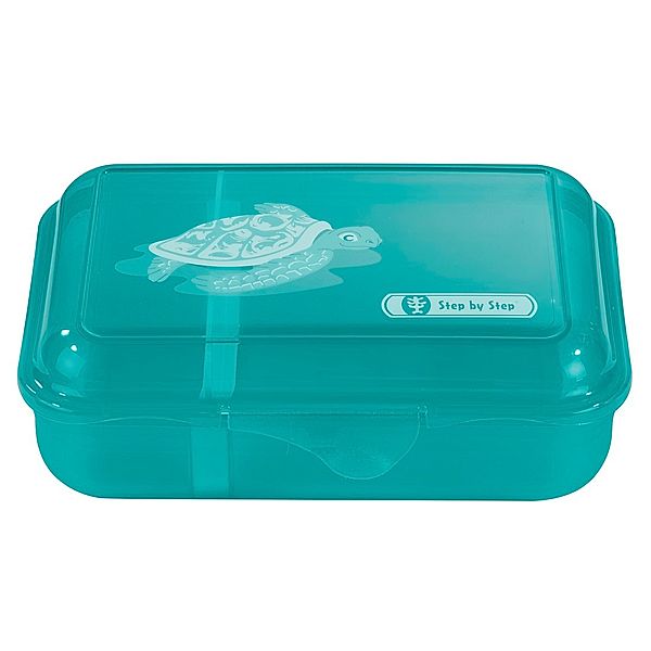 Step by Step Lunchbox Happy Turtle, Türkis