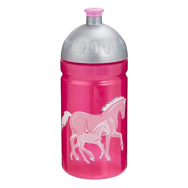 Step by Step Trinkflasche Lucky Horses, Pink