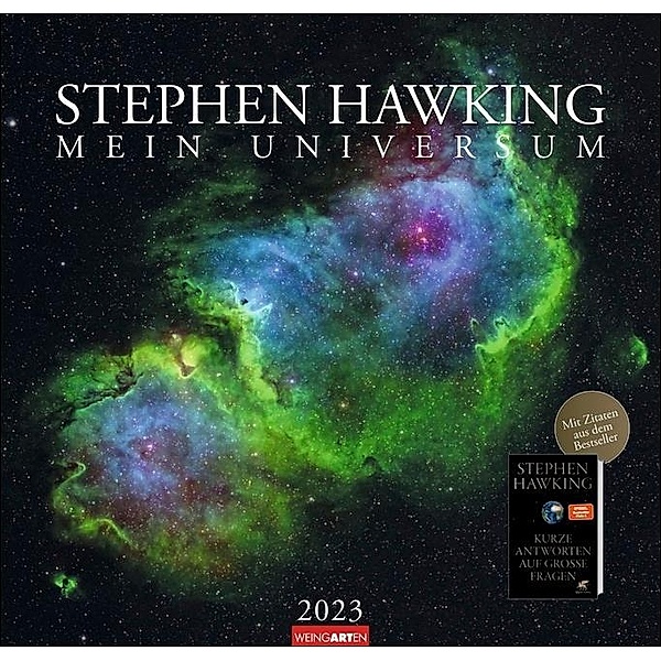 Stephen Hawking Wandkalender 2023, Stephen Hawking