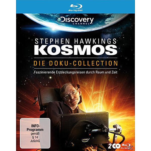 Stephen Hawkings Kosmos - Die Doku-Collection - 2 Disc Bluray, Steven Hawking