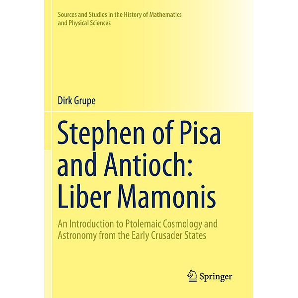 Stephen of Pisa and Antioch: Liber Mamonis, Dirk Grupe