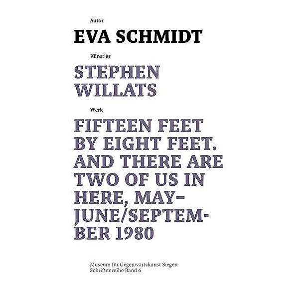 Stephen Willats, Eva Schmidt