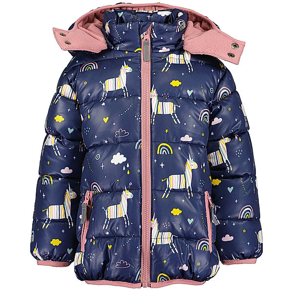 BLUE SEVEN Steppjacke FUNNY UNICORN in ultramarin