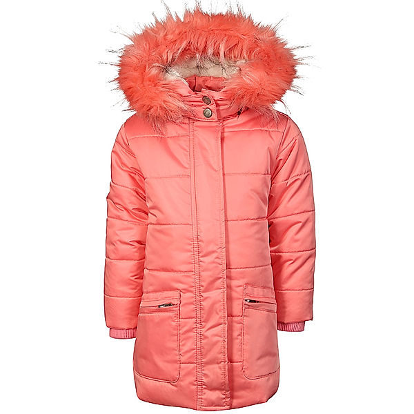 BLUE SEVEN Steppjacke HEARTBEAT mit Teddyfutter in rosa