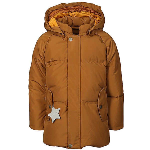 MINI A TURE Steppjacke MATWOODY mit Daunen in hellbraun