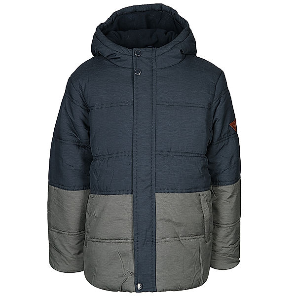 Boboli Steppjacke MULTI mit Innenfleece in marine/grau