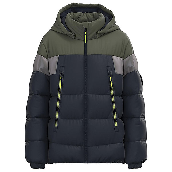 name it Steppjacke NKMMONTEL REFLECTOR in dark sapphire