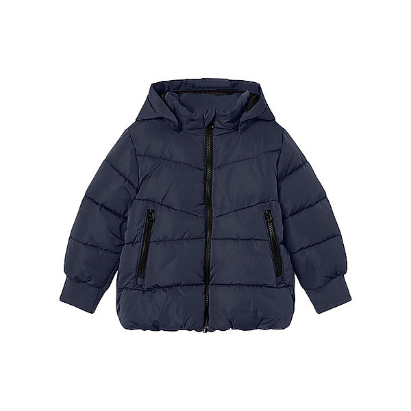 name it Steppjacke NMMMUSIC PUFFER in dark sapphire