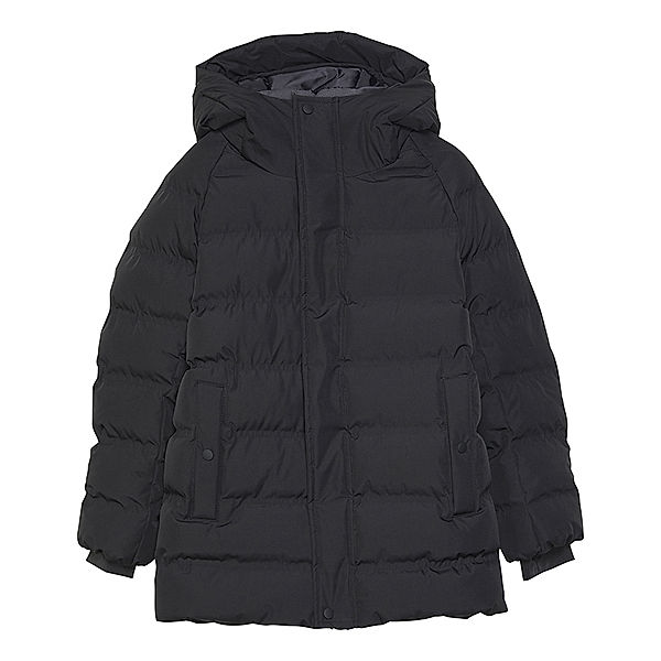 Color Kids Steppjacke OMSLUTT in schwarz