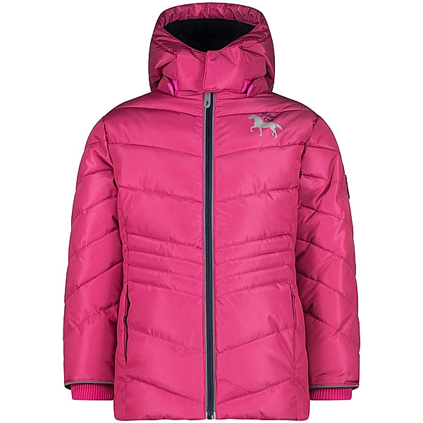 Salt & Pepper Steppjacke OUTDOOR - HORSE in cranberry