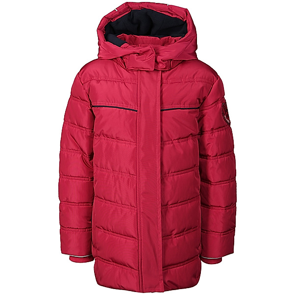 Salt & Pepper Steppjacke STAY COOL mit Kapuze in cranberry rot