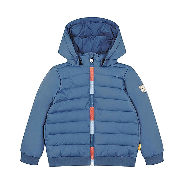 Steiff Steppjacke TEDDY in bijou blue