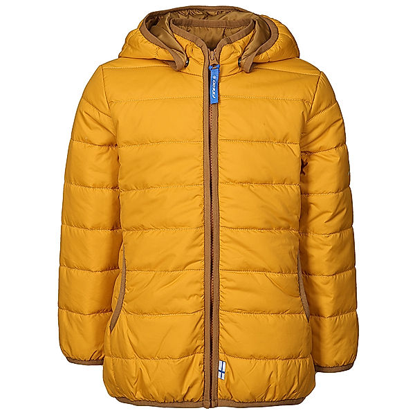 finkid Steppjacke VANUKAS in golden yellow/cinnamon