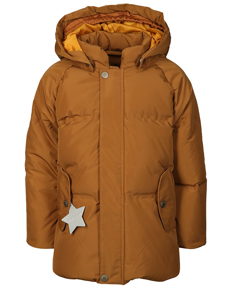 Steppjacke WOODY mit Daunen in hellbraun kaufen | tausendkind.de