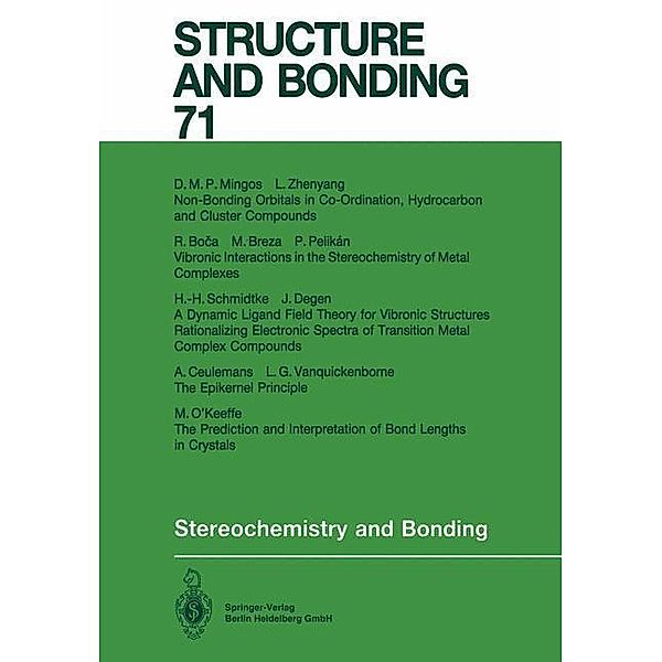 Stereochemistry and Bonding
