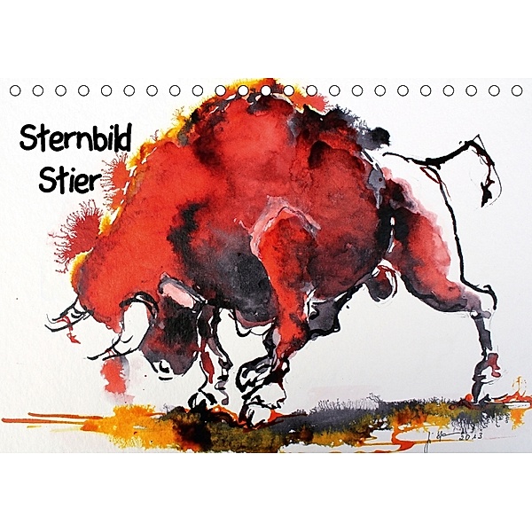 Sternbild Stier (Tischkalender 2018 DIN A5 quer), Sigrid Harmgart