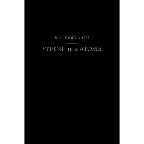 Sterne und Atome, Arthur Stanley Eddington, Otto Friedrich Bollnow