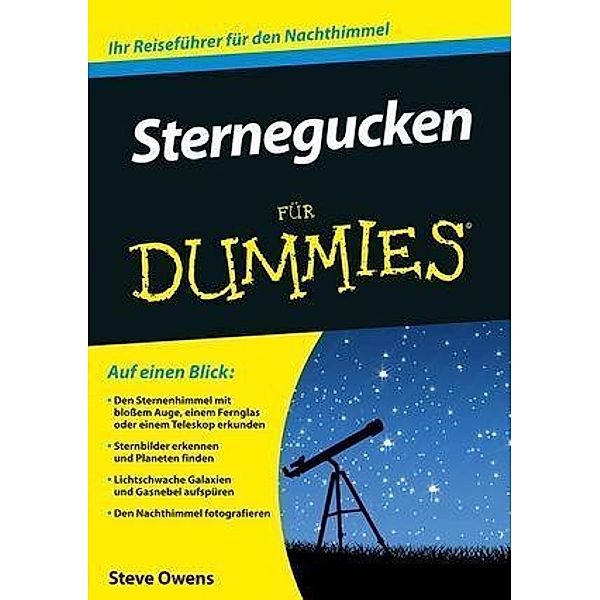 Sternegucken für Dummies / für Dummies, Steve Owens