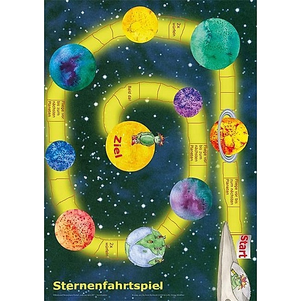 Sternenfahrtspiel (Poster), Clemens Hillenbrand, Thomas Hennemann, Annika Schell