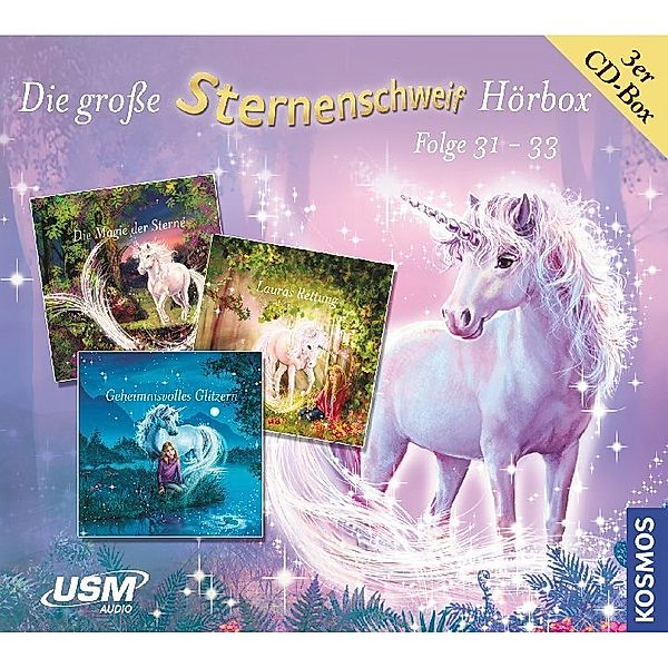 Sternenschweif - Box 11 - Die große Sternenschweif Hörbox Folgen 31-33 (3 Audio CDs),3 Audio-CD, Linda Chapman