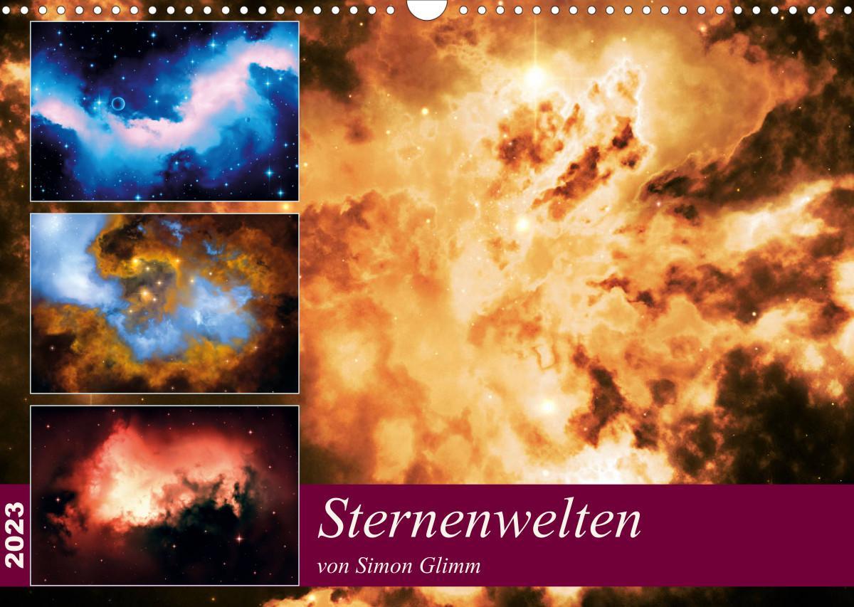 Sternenwelten (Wandkalender 2023 DIN A3 quer)