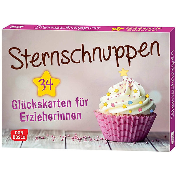 Sternschnuppen. 34 Glückskarten für Erzieherinnen