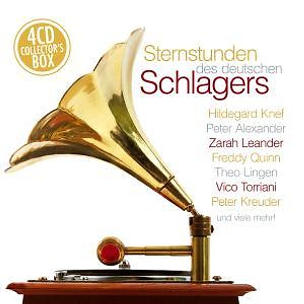 Sternstunden des deutschen Schlagers, 4 CDs, Diverse Interpreten