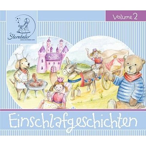 Sterntaler Einschlafgeschichten, 1 Audio-CD, Diverse Interpreten