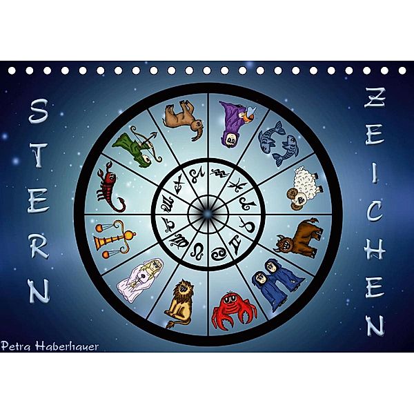 Sternzeichen (Tischkalender 2020 DIN A5 quer), Pezi Creation