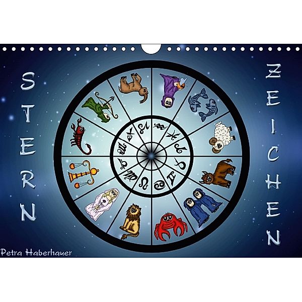 Sternzeichen (Wandkalender 2018 DIN A4 quer), Pezi Creation