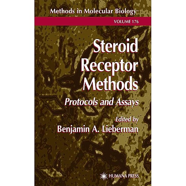 Steroid Receptor Methods / Methods in Molecular Biology Bd.176