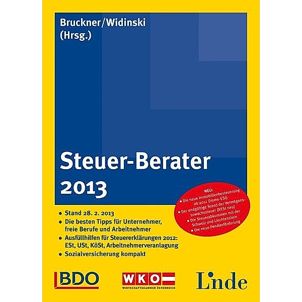 Steuer-Berater 2013 (f. Österreich)