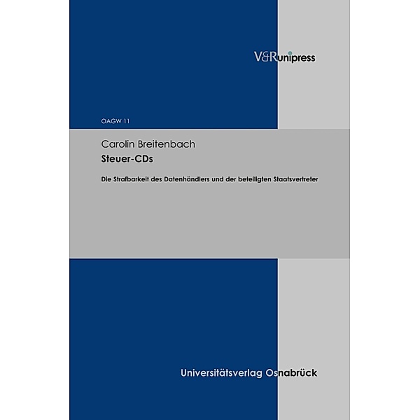 Steuer-CDs / Osnabrücker Abhandlungen zum gesamten Wirtschaftsstrafrecht, Carolin Breitenbach