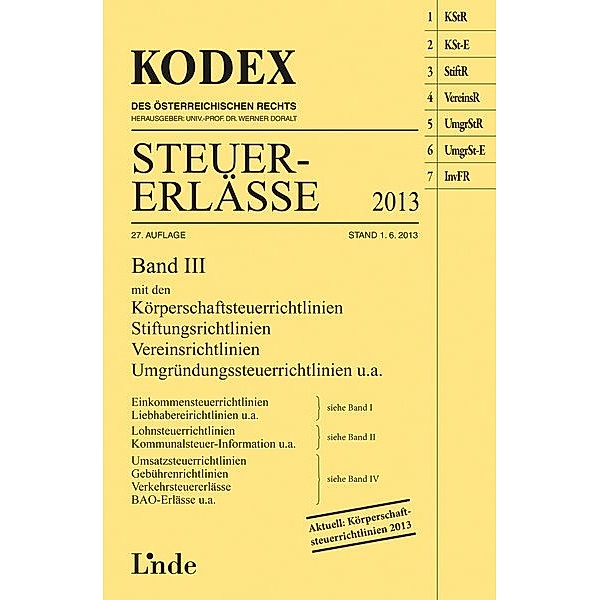 Steuer-Erlässe 2013/14 (f. Östereich)