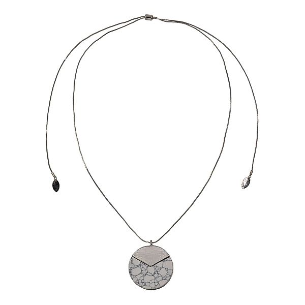 Steuer Modeschmuck Anhänger mit Kette Keramik 96,0cm Glänzend