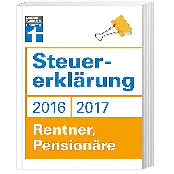 Steuererklärung 2016/2017 - Rentner, Pensionäre, Hans W. Fröhlich