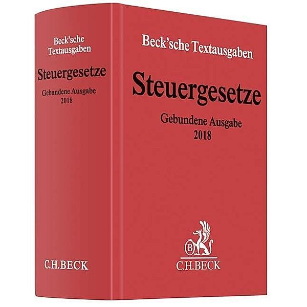 Steuergesetze (SteuerG), Gebundene Ausgabe 2018, m. CD-ROM