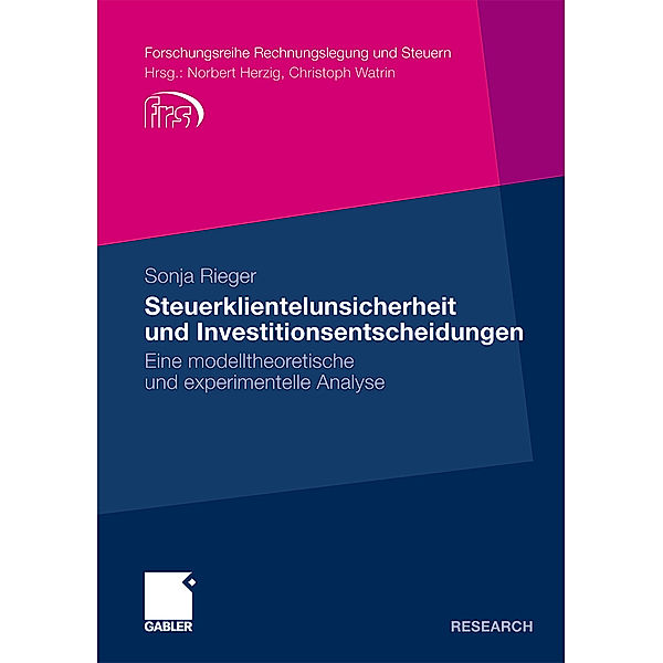 Steuerklientelunsicherheit und Investitionsentscheidungen, Sonja Rieger