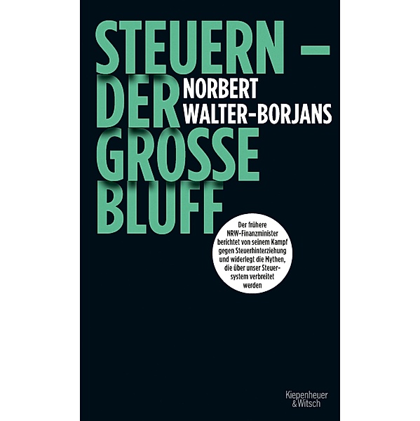 Steuern - Der grosse Bluff, Norbert Walter-Borjans