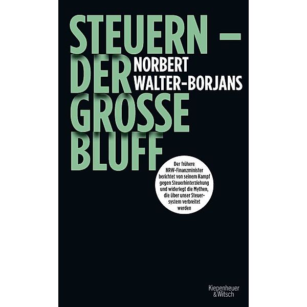 Steuern - Der große Bluff, Norbert Walter-Borjans