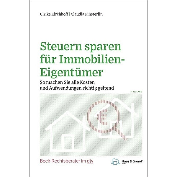 Steuern sparen für Immobilien-Eigentümer, Ulrike Kirchhoff, Claudia Finsterlin
