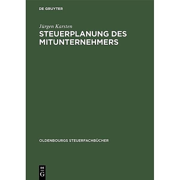 Steuerplanung des Mitunternehmers / Jahrbuch des Dokumentationsarchivs des österreichischen Widerstandes, Jürgen Karsten