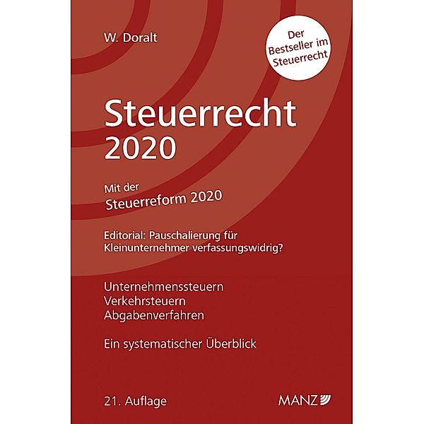 Steuerrecht 2020, Werner Doralt