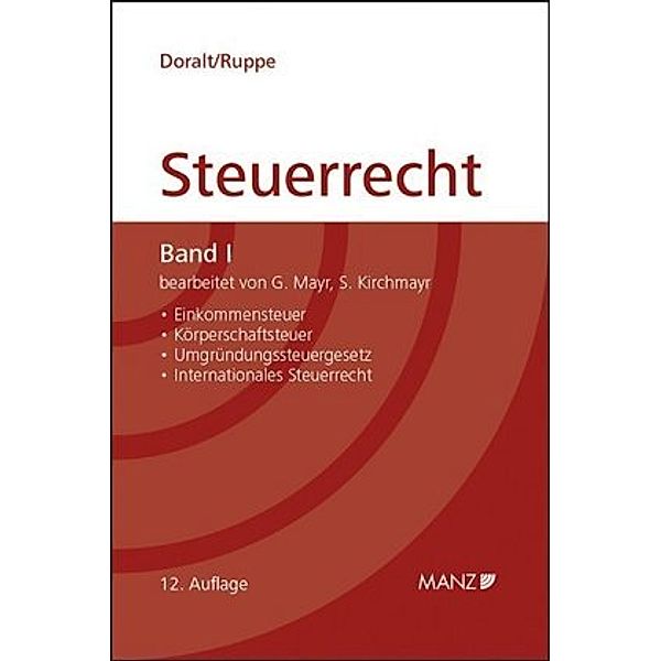 Steuerrecht (f. Österreich), Werner Doralt, Hans G Ruppe