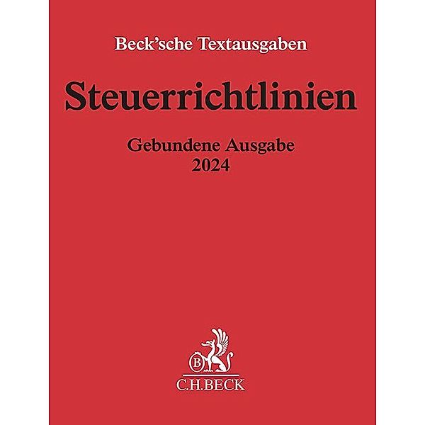 Steuerrichtlinien Gebundene Ausgabe 2024