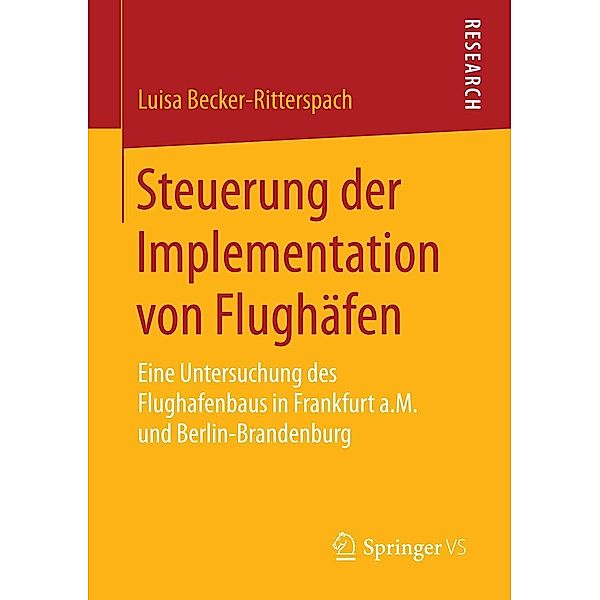 Steuerung der Implementation von Flughäfen, Luisa Becker-Ritterspach