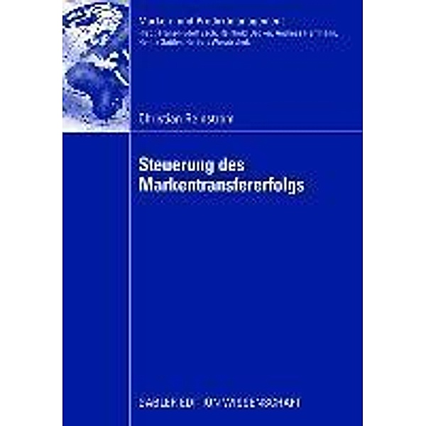 Steuerung des Markentransfererfolgs / Marken- und Produktmanagement, Christian Reinstrom