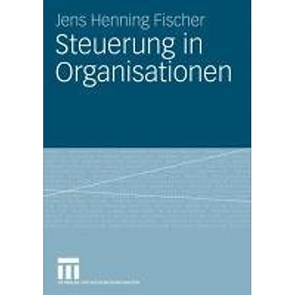 Steuerung in Organisationen, Jens Henning Fischer