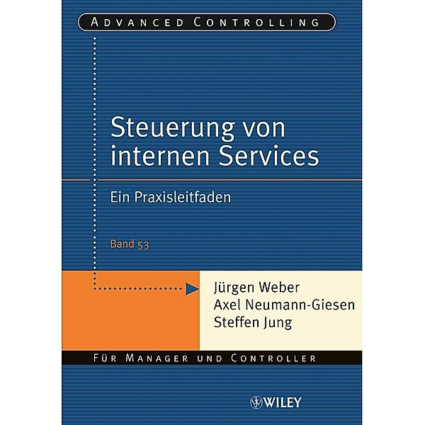 Steuerung interner Servicebereiche / Advanced Controlling Bd.53, Jürgen Weber, Axel Neumann-Giesen, Steffen Jung