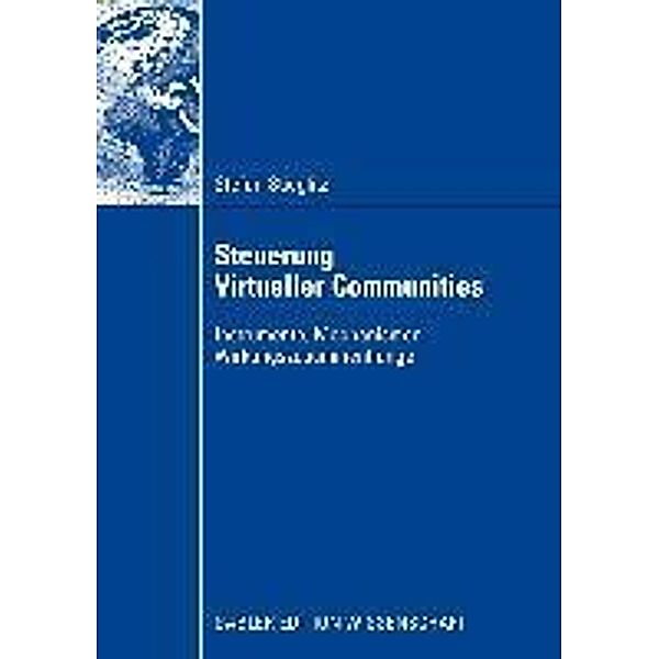 Steuerung Virtueller Communities, Stefan Stieglitz